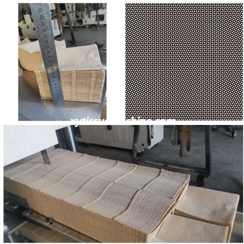 pa&ntilde;uelo de servilleta terminado