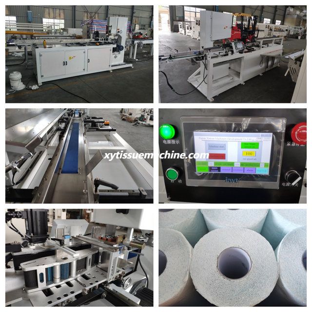 cortadora de sierra de cinta para papel higi&eacute;nico