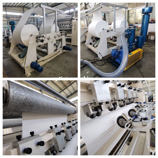 M&aacute;quina plegable para toallas de mano en V.