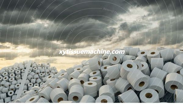 Gran uso del rollo de papel higi&eacute;nico.